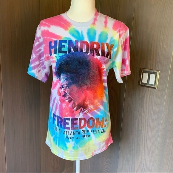 Hendrix FREEDOM Tie-Dye Tee S * NWT* - Picture 1 of 6